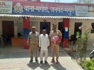 मथुरा7मार्च25* नाबालिग पीडिता को बहला फुसलाकर ले जाने एवं छिपाने में सहयोग करने वाले एक अभियुक्त को किया गिरफ्तार*