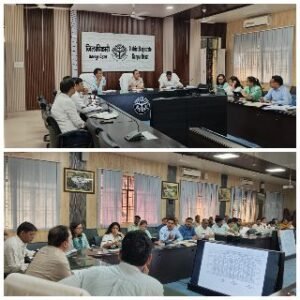 कानपुर देहात08अप्रैल25*जिलाधिकारी ने की राजस्व कार्यो की समीक्षा, दिए निर्देश*