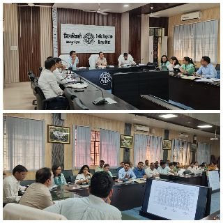 कानपुर देहात08अप्रैल25*जिलाधिकारी ने की राजस्व कार्यो की समीक्षा, दिए निर्देश*