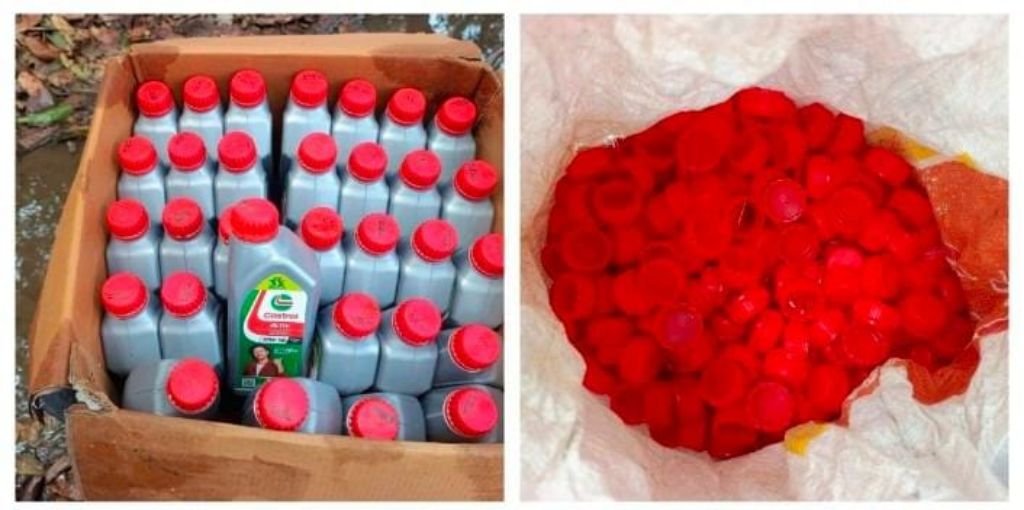 पूर्णिया बिहार 10 अप्रैल25* नकली मोबिल फैक्ट्री का उद्भेदन 50 ली0 नकली मोबिल के साथ एक अभियुक्त गिरफ्तार । पूर्णिया बिहार 10 अप्रैल25* नकली मोबिल फैक्ट्री का उद्भेदन 50 ली0 नकली मोबिल के साथ एक अभियुक्त गिरफ्तार ।