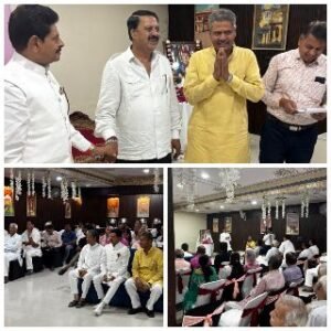 जयपुर11अप्रैल25*होटल लक्ष्मी निवास में महात्मा ज्योतिबा फुले जी की 198वीं जयंती धूमधाम से मनाया गया