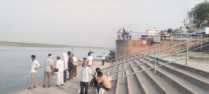 कानपुर नगर11अप्रैल25*शिवराजपुर खेरेश्वर गंगा तट पर डूबा अधेड़ व्यक्ति