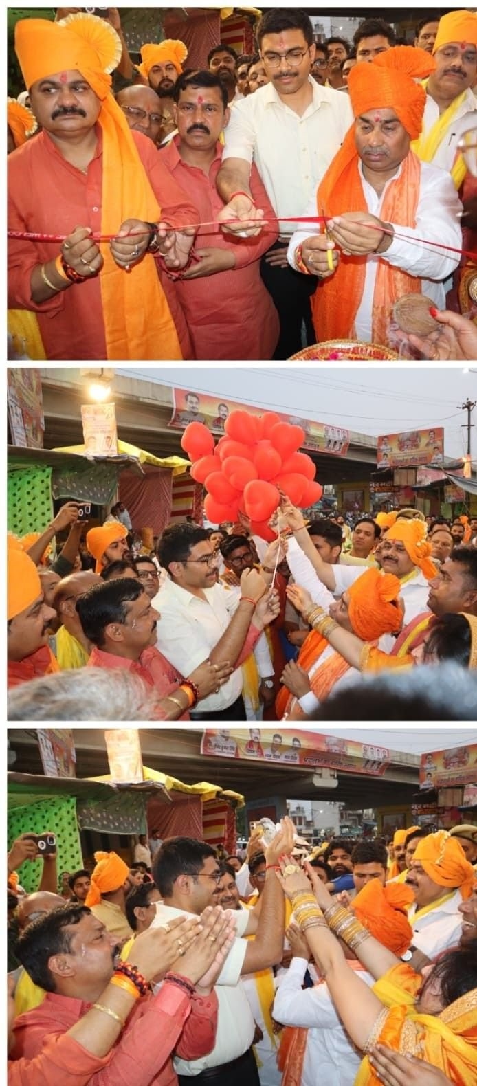 देवबंदरा11अप्रैल25*ज्यमंत्री ब्रजेश सिंह ने किया मां बाला सुन्दरी मेले का शुभारंभ* *