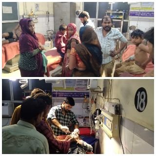 एटा11अप्रैल25*देर रात आंधी के साथ हुई बारिश मे अलग-अलग घटनाओं में चार लोग घायल हो गए..