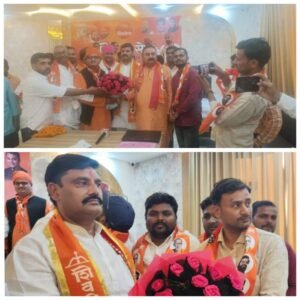 लखनऊ 13अप्रैल25 ( उत्तर प्रदेश) आज शिवसेना प्रदेश कार्यकारणी की बैठक