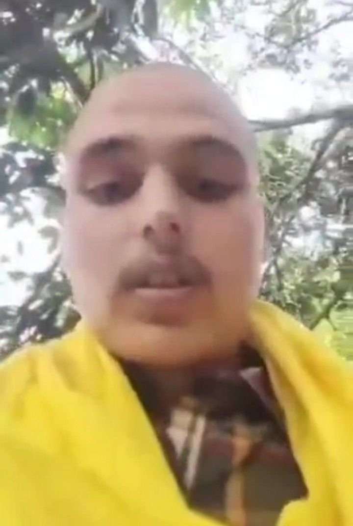 गोरखपुर14अप्रैल25:-मरने से पहले युवक ने बनाया वीडियो, किया वायरल ।