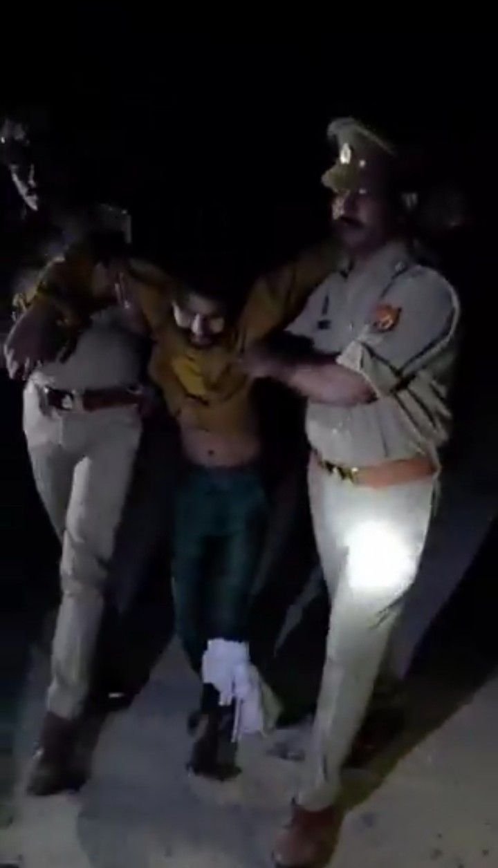 गाजियाबाद14अप्रैल25 में लूटपाट करने वाले गैंग का पुलिस के साथ मुठभेड़