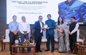 गोवा15अप्रैल25*बालगंधर्व कला अकादमी के संचालक गोवा सरकार द्वारा प्रतिष्ठित पुरस्कार से सम्मानित*