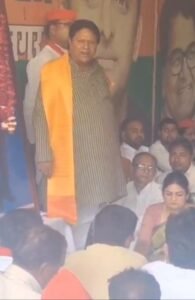 आगरा15अप्रैल25 :राणा सांगा पर विवादित बयान देने वाले सपा राज्यसभा सांसद