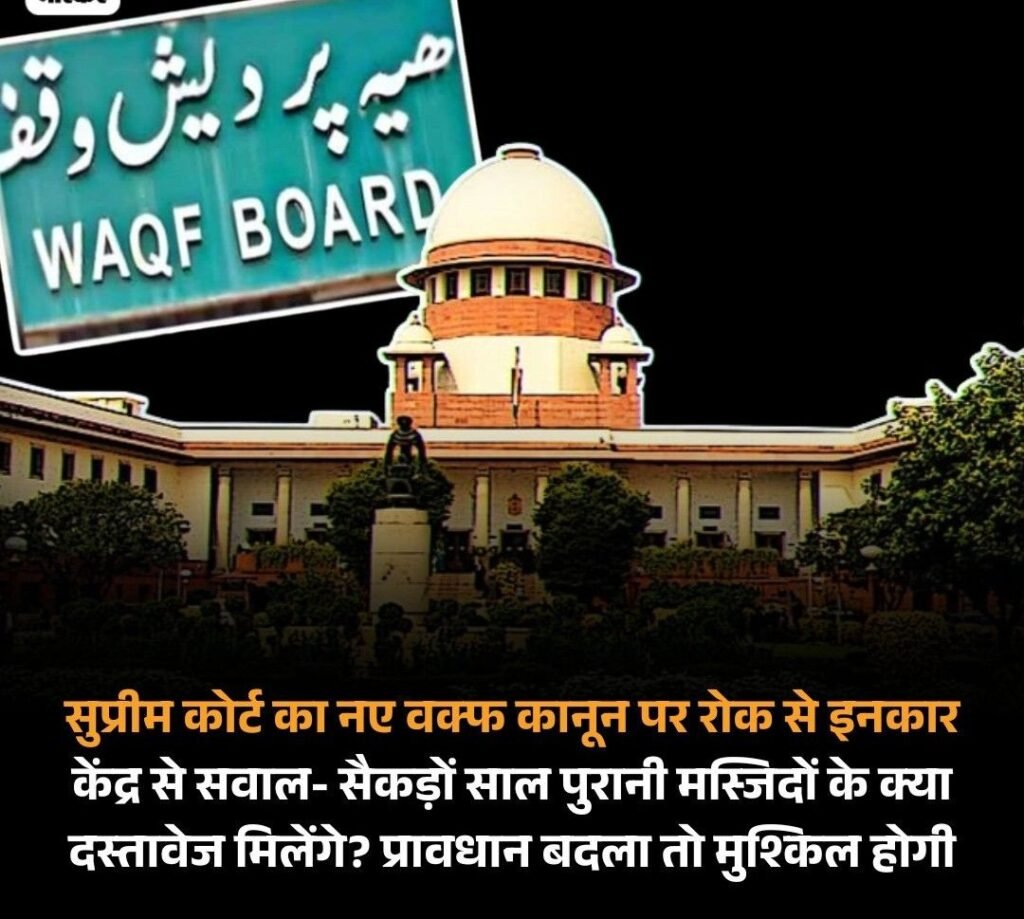 नई दिल्ली16अप्रैल25*केंद्र सरकार के वक्फ संशोधन कानून के खिलाफ