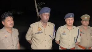 बुलंदशहर18अप्रैल25- ट्रैक्टर चोर भवनेश उर्फ अंकुर से पुलिस की मुठभेड़।