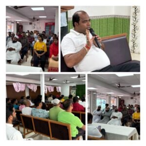 पूर्णिया बिहार 18 अप्रैल25* बीरपुर में वीआईपी की पंचायत स्तरीय बैठक संपन्न *