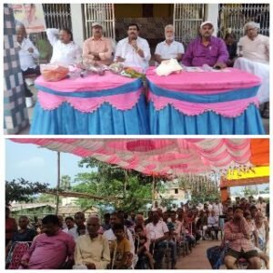 पूर्णिया बिहार19अप्रैल*25 विजयउत्सव सफलता सुनिश्चित करने हेतु धमदाहा मैं सधन जनसंपर्क अभियान ‌ : पूर्व सांसद