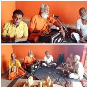 मथुरा19अप्रैल25* हनुमान जी महाराज का यज्ञ एवं निरंतन 41 देवासीय महाकीर्तन का आयोजित किया*