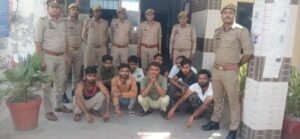 मथुरा22अप्रैल25* दो पक्षों द्वारा शांति भंग करने वाले 09 नफर अभियुक्तगण गिरफ्तार*