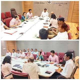 कानपुर नगर23अप्रैल25*-कानपुर प्रधानमंत्री कार्यक्रम की रूपरेखा का उत्तरप्रदेश मुख्य सचिव और डीजीपी का वीडियो कांफ्रेंस के जरिये निर्देश