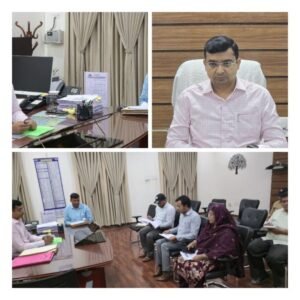 पूर्णिया बिहार 24 अप्रैल 25*जिला‌ पदाधिकारी की अध्यक्षता में पूर्वक निगरानी समिति की बैठक आयोजित की गई