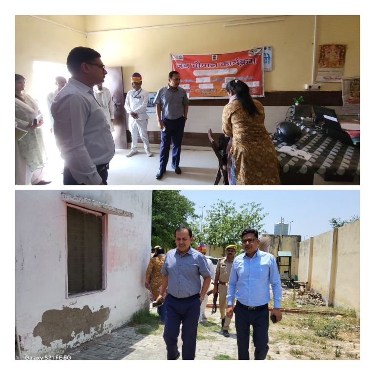 कानपुर देहात 26 अप्रैल 25*जिला अधिकारी ने ग्राम पंचायत सचिवालय बारा में आयोजित फार्मर रजिस्ट्री शिविर का किया निरीक्षण, दिये निर्देश*