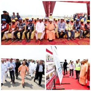 हरदोई27अप्रैल25*इंफ्रास्ट्रक्चर किसी भी देश के विकसित होने की आधारभूत शर्त होती है--योगी आदित्य नाथ मुख्यमंत्री