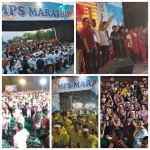 जयपुर27अप्रैल25*'रन फॉर हैप्पीनेस' एमपीएस मैराथन 2.0 का भव्य आयोजन* *कर बनाया वर्ल्ड रिकॉर्ड**