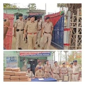 भागलपुर 27अप्रैल25 मादक पदार्थ के विरूद्ध भागलपुर पुलिस की बड़ी कार्रवाई.