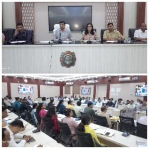 पूर्णिया बिहार 28 अप्रैल25* जिपदाधिकारी श्री कुन्दन कुमार भा०प्र०से० की अध्यक्षता में साप्ताहिक बैठक का हुआ आयोजन।