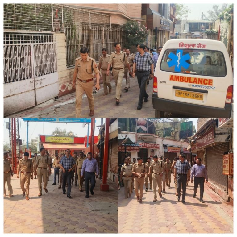 मथुरा 28 अप्रैल 25*भ्रमण व निरीक्षण – श्रीकृष्ण जन्मभूमि*