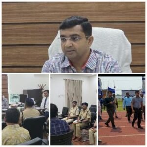 पूर्णिया बिहार 29 अप्रैल 25* गृह रक्षकों की बहाली की प्रक्रिया की तैयारियों के लिए समीक्षा बैठक की गई।