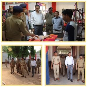 मथुरा 29अप्रैल25*निरीक्षण- जिला कारागार मथुरा*