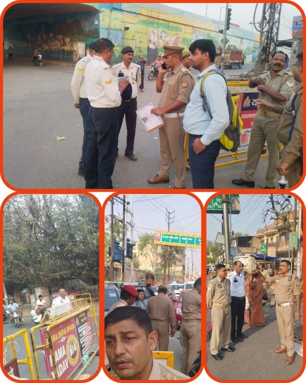 मथुरा 30 अप्रैल 25*यातायात व्यवस्था*