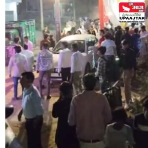 आगरा 18अप्रैल25* छलेसर के कृष्णा गार्डन में आई थी मथुरा से बारात*