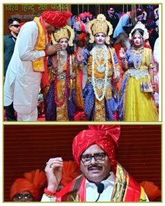 लखनऊ04मई25 में धर्म संसद का आयोजन विश्व हिंदू रक्षा परिषद ने किया आयोजन