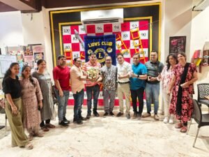 भागलपुर 03मई25 लायंस क्लब भागलपुर प्राइम की वार्षिक आम सभा की गई