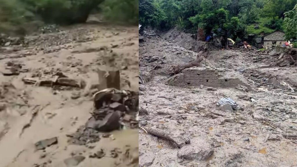 हिमाचल05मई25 के चंबा में बादल फटने से तबाही, घरों में घुसा बारिश का पानी; एक की मौत*