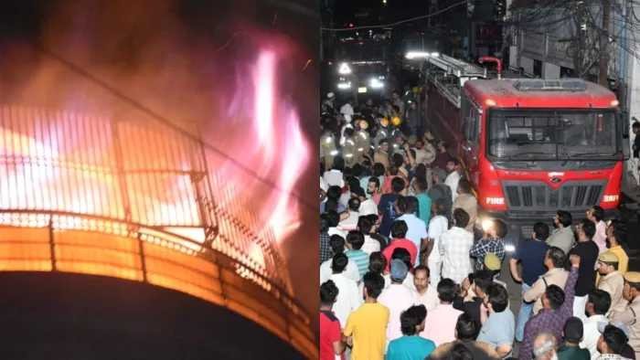 कानपुर05मई25 की जूता फैक्ट्री में लगी भीषण आग, दो लोगों की झुलसकर मौत, 5 की हालत नाजुक*