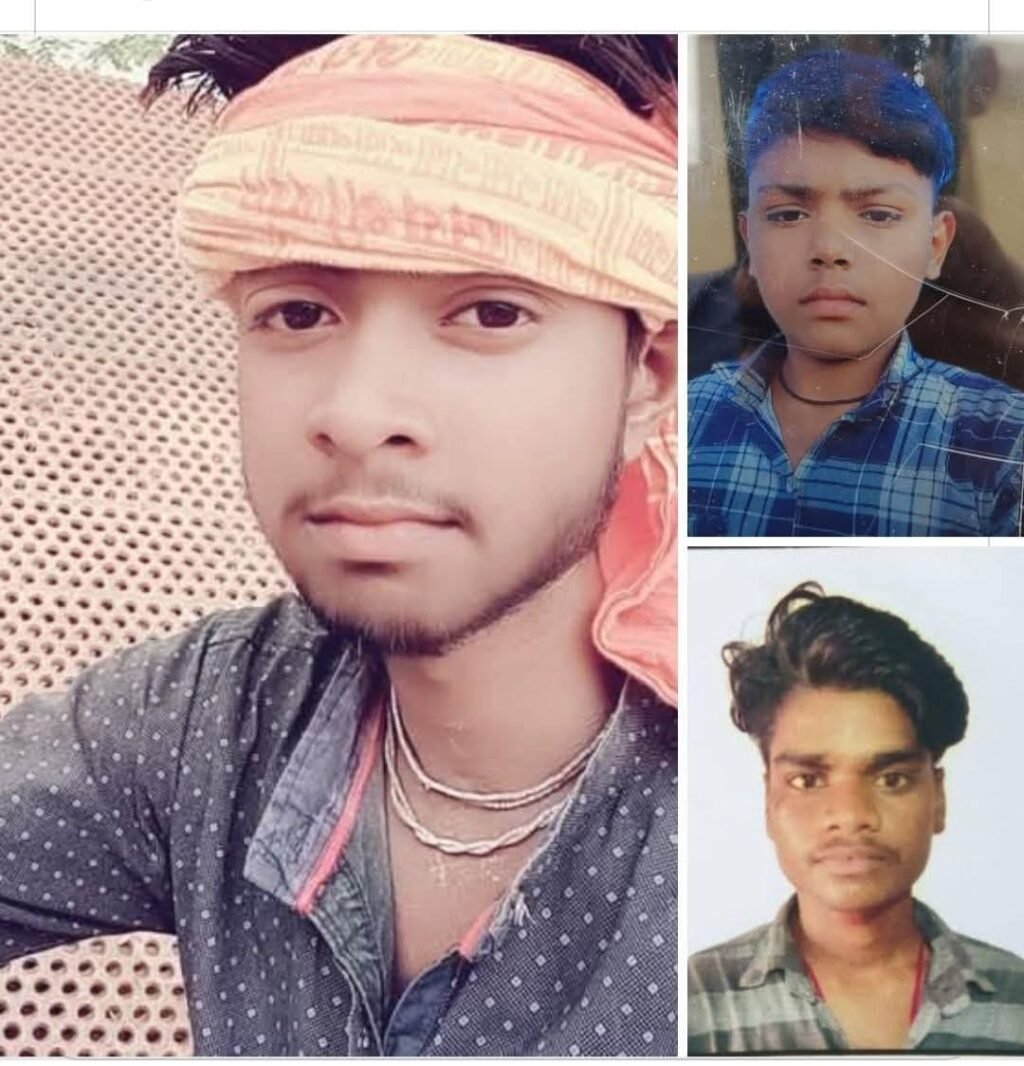 महोबा05मई25*डंपर की टक्कर से तीन युवकों की दर्दनाक मौत,कानपुर कबरई हाइवे पर हुई घटना