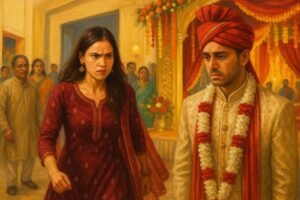 UP 06मई25के बागपत में फेरो से ठीक पहले युवती ने शादी के मंडप में ऐसी एंट्री की.