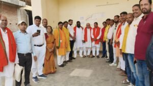 भागलपुर 07मई25 को बीजेपी जिला कार्यालय रानी तालाब में गंगोता समाज के बाबा अनंत दास जी शताब्दी समारोह