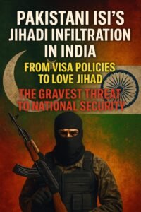 भागलपुर07मई25भारत में पाकिस्तानी ISI की जिहादी घुसपैठ: वीज़ा नीति से लव जिहाद तक — राष्ट्र सुरक्षा पर सबसे बड़ा संकट"