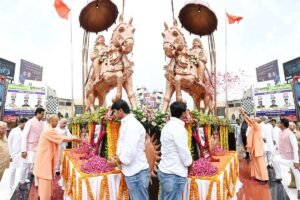 लखनऊ09मई25*हुसैनगंज चौराहे का नाम अब महाराणा प्रताप चौराहा*