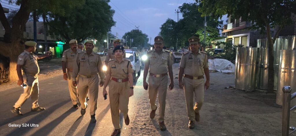 मथुरा 10 मई 25*पैदल गश्त/भ्रमण* मथुरा 10 मई 25*पैदल गश्त/भ्रमण*