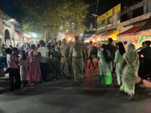 मथुरा 10 मई 25*पैदल गश्त*