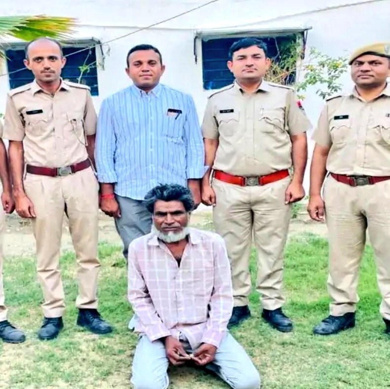राजस्थान13मई25* ये है 50 साल का हिस्ट्रीशीटर खेतराम।चोर