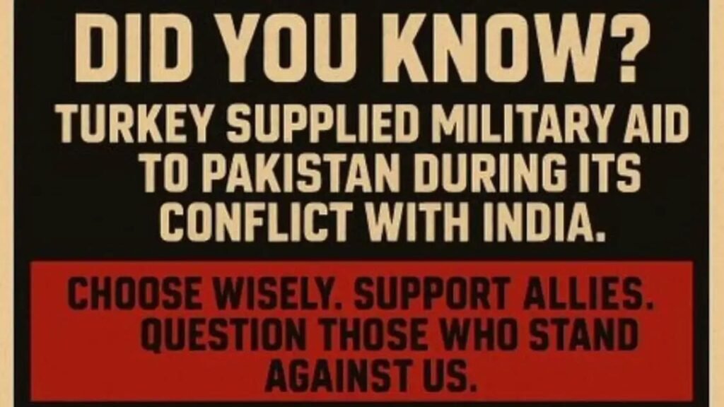 *नई दिल्ली14मई25* तुर्की अब भारत के सामने नाक रगड़ रहा, 'ट्रिप कैंसिल न करने' की अपील कर रहा..!*