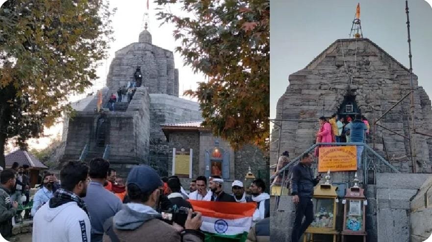 कश्मीर23मई25*भारत की ज्ञानकीर्ति का मुकुटमणि है कश्मीर का शंकराचार्य मंदिर: