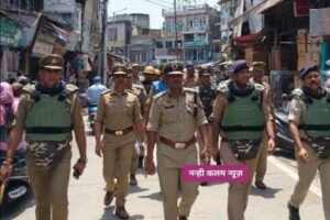 सहारनपुर23मई25*शांति के प्रहरी: डीआईजी अभिषेक सिंह का पैदल मार्च बना मिसाल*