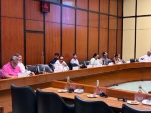 पूर्णिया बिहार 23मई 25*जल शक्ति मंत्रालय की बैठक में शामिल हुए सांसद पप्पू यादव, कोशी क्षेत्र की बाढ़ समस्या पर सौंपा ज्ञापन