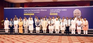 नई दिल्ली25मई25*आदरणीय प्रधानमंत्री जी के नेतृत्व में आज नई दिल्ली में आयोजित राष्ट्रीय जनतांत्रिक गठबंधन