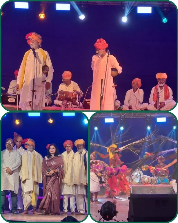 पूर्णिया बिहार 1 मई 25* छत्तीसगढ़ एवं राजस्थान की लोक संस्कृति एवं लोकगीतों को सुनकर झूम उठे दर्शक