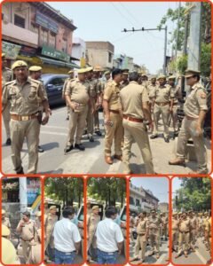 मथुरा 1 मई 25*पैदल गश्त*